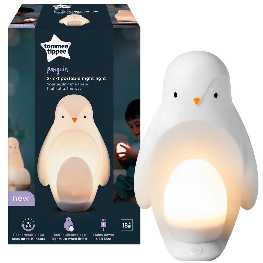 Luz Nocturna Tommee Tippee Pingüino 2 en 1