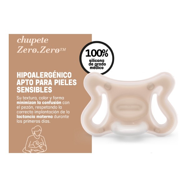 Chupete Suavinex ZeroZero Silicona 0M/6M