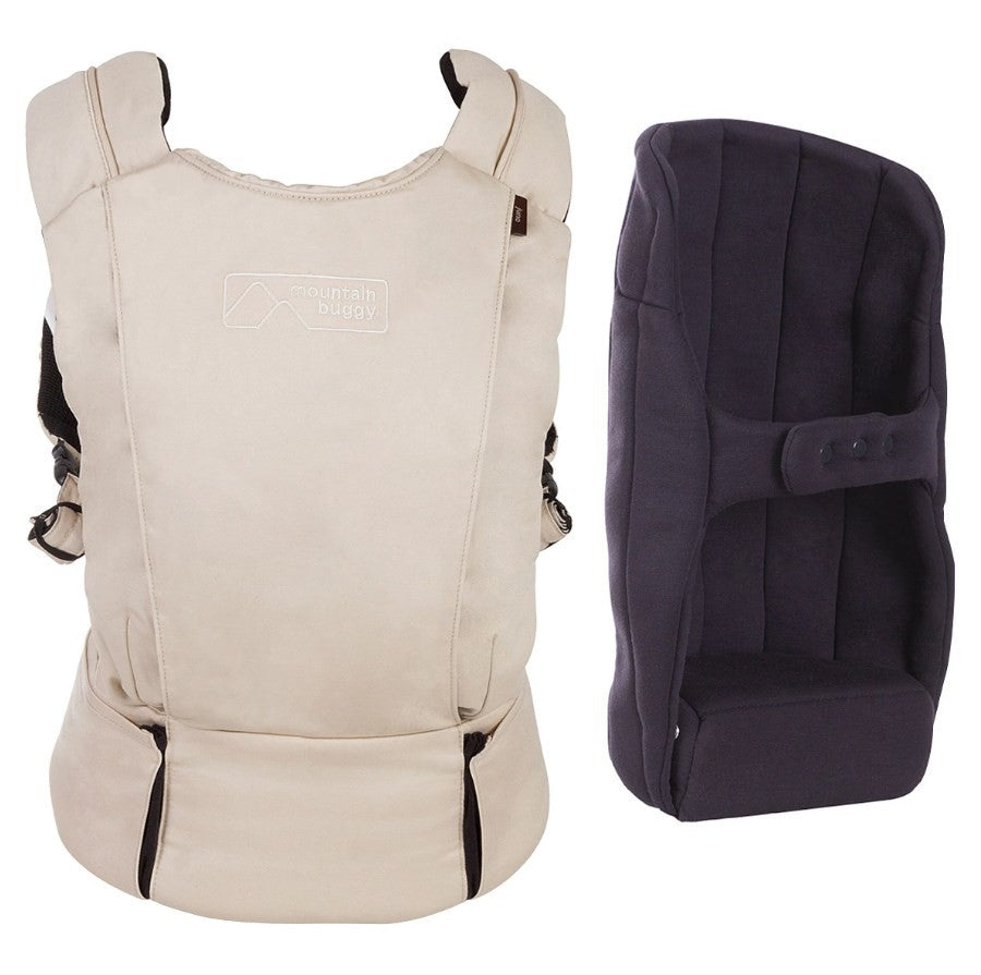 Mochila Portabebé Mountain Buggy JUNO con reductor de recién nacido hasta 20 Kg