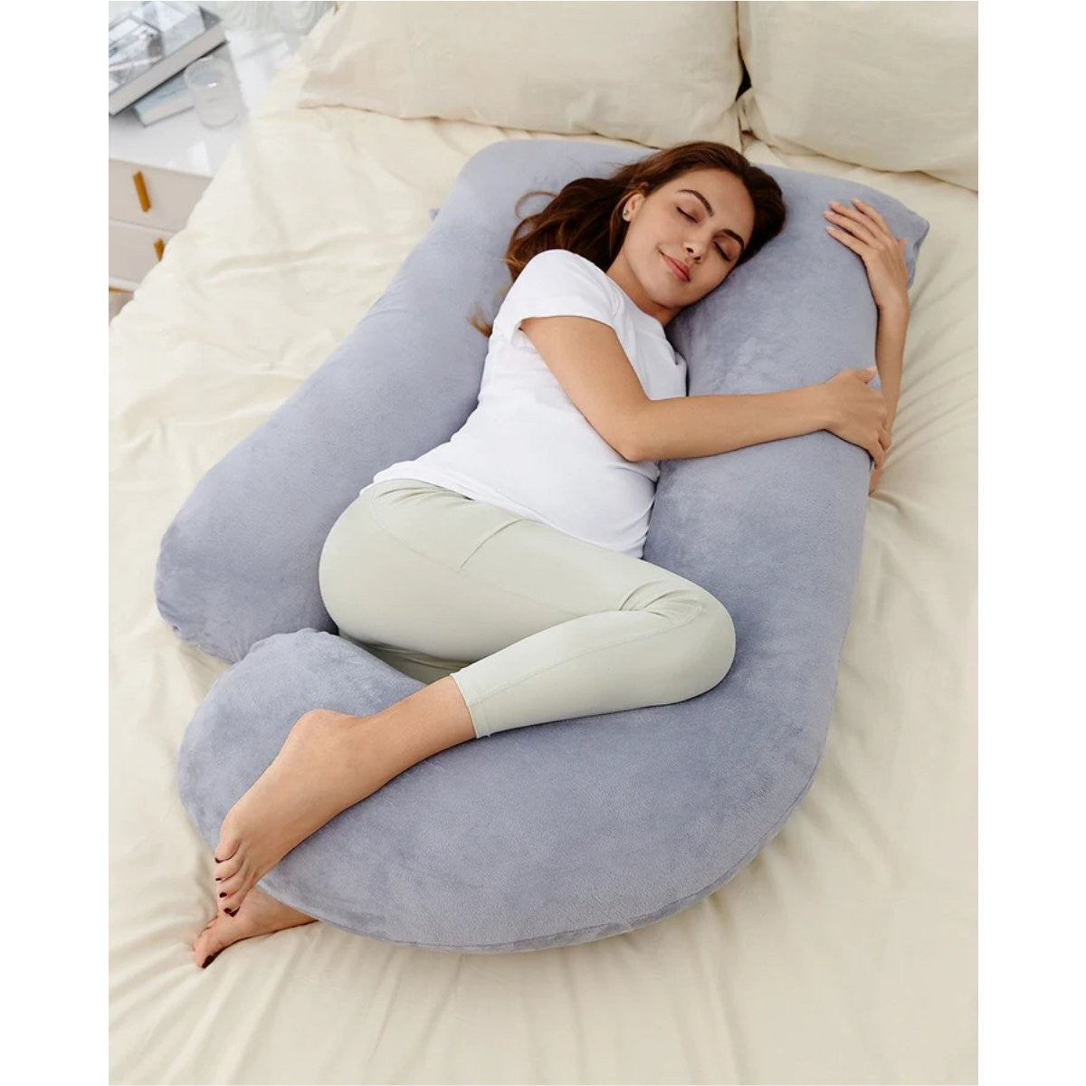 Almohada lactancia Momcozy forma U