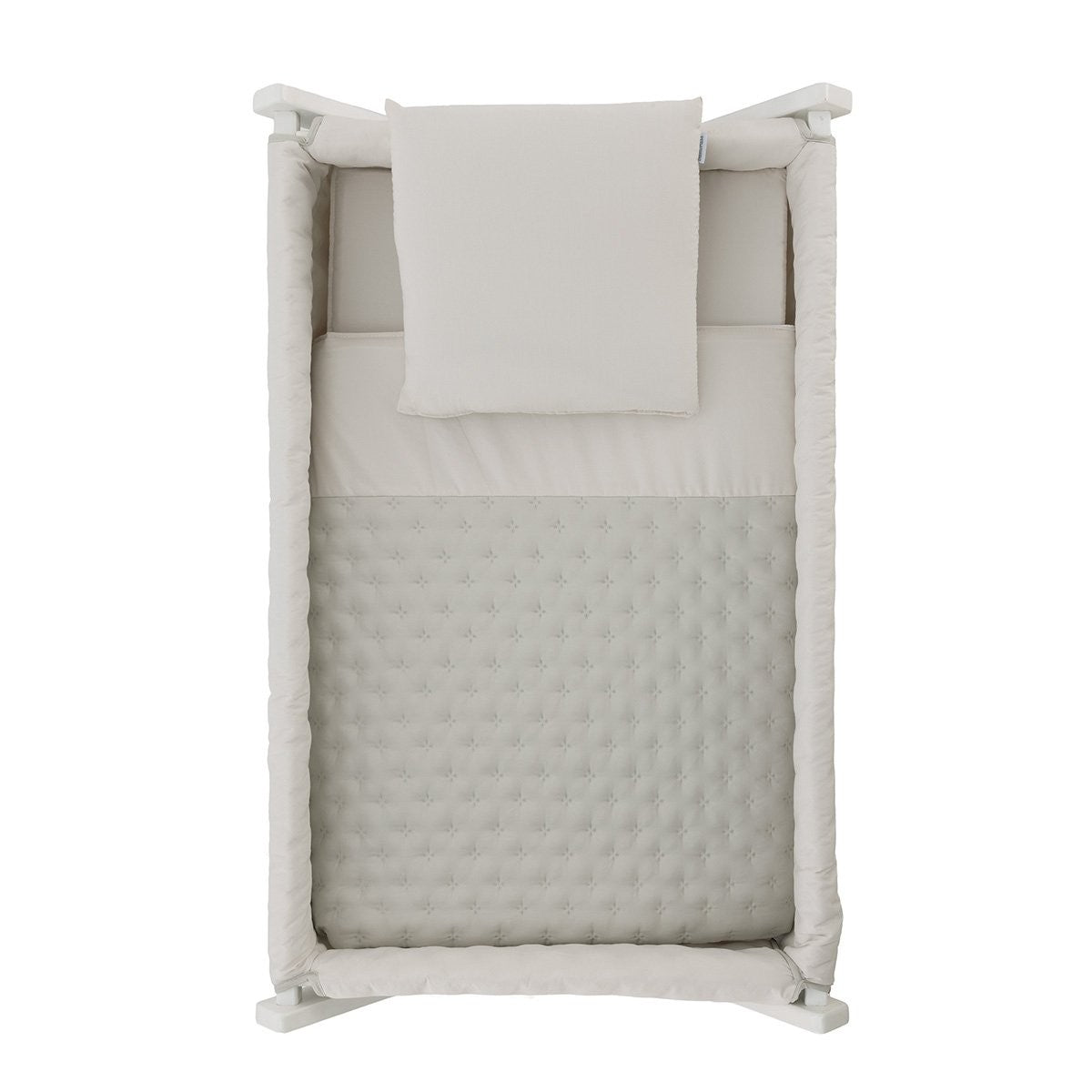 Minicuna tijera madera blanca Cambrass Tender
