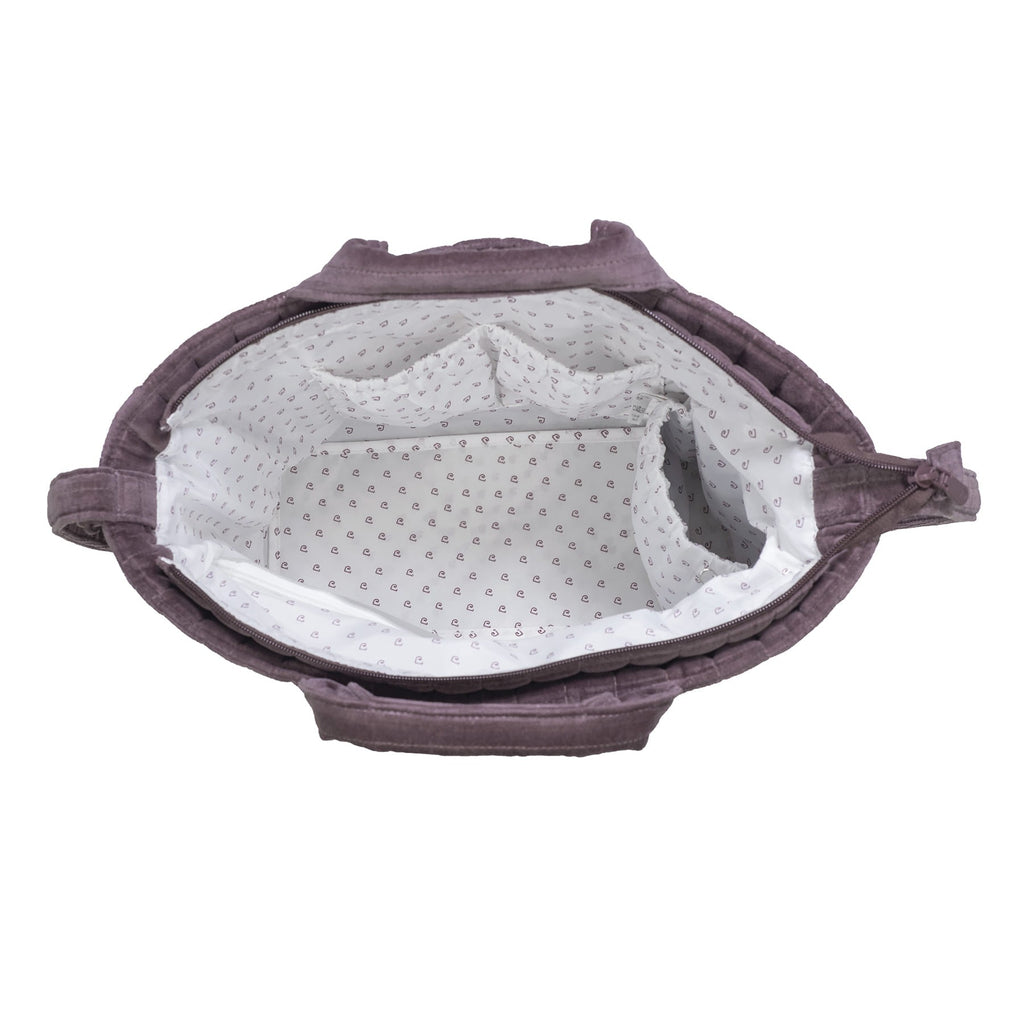 Bolsa Bucket Pasito a Pasito Cherry Velvet