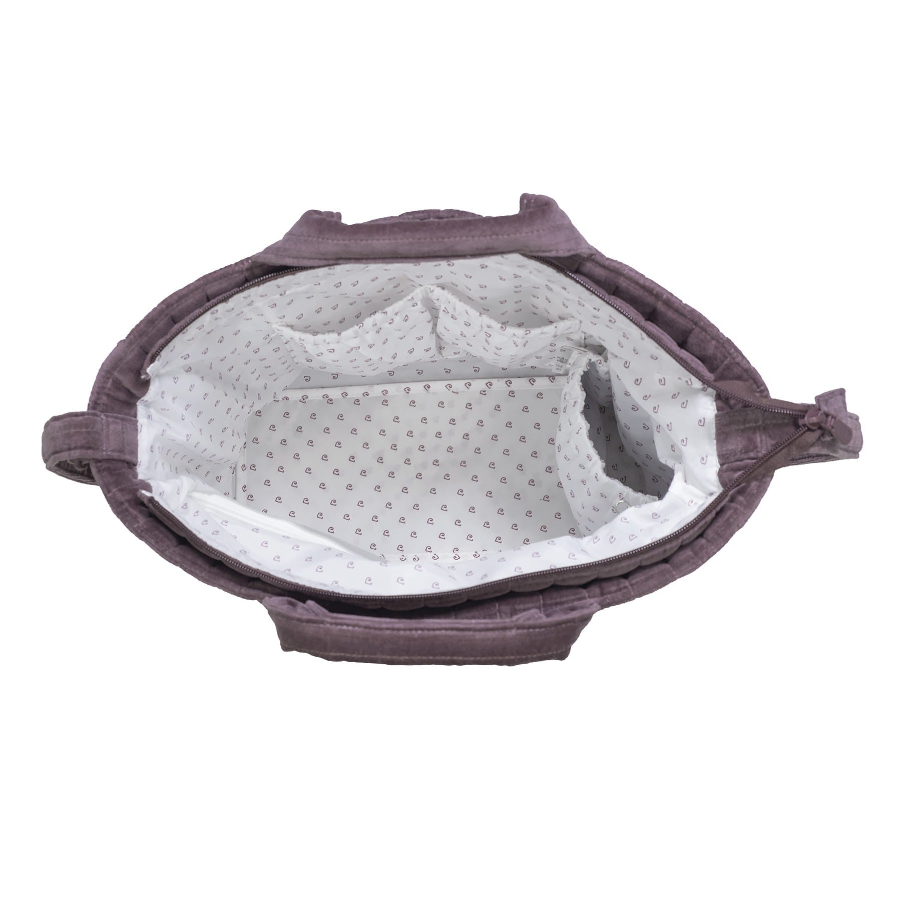Bolsa Bucket Pasito a Pasito Cherry Velvet