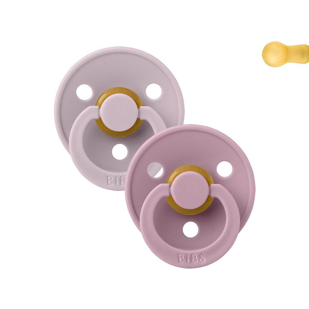 2 Chupetes BIBS Colour Round 6-18m