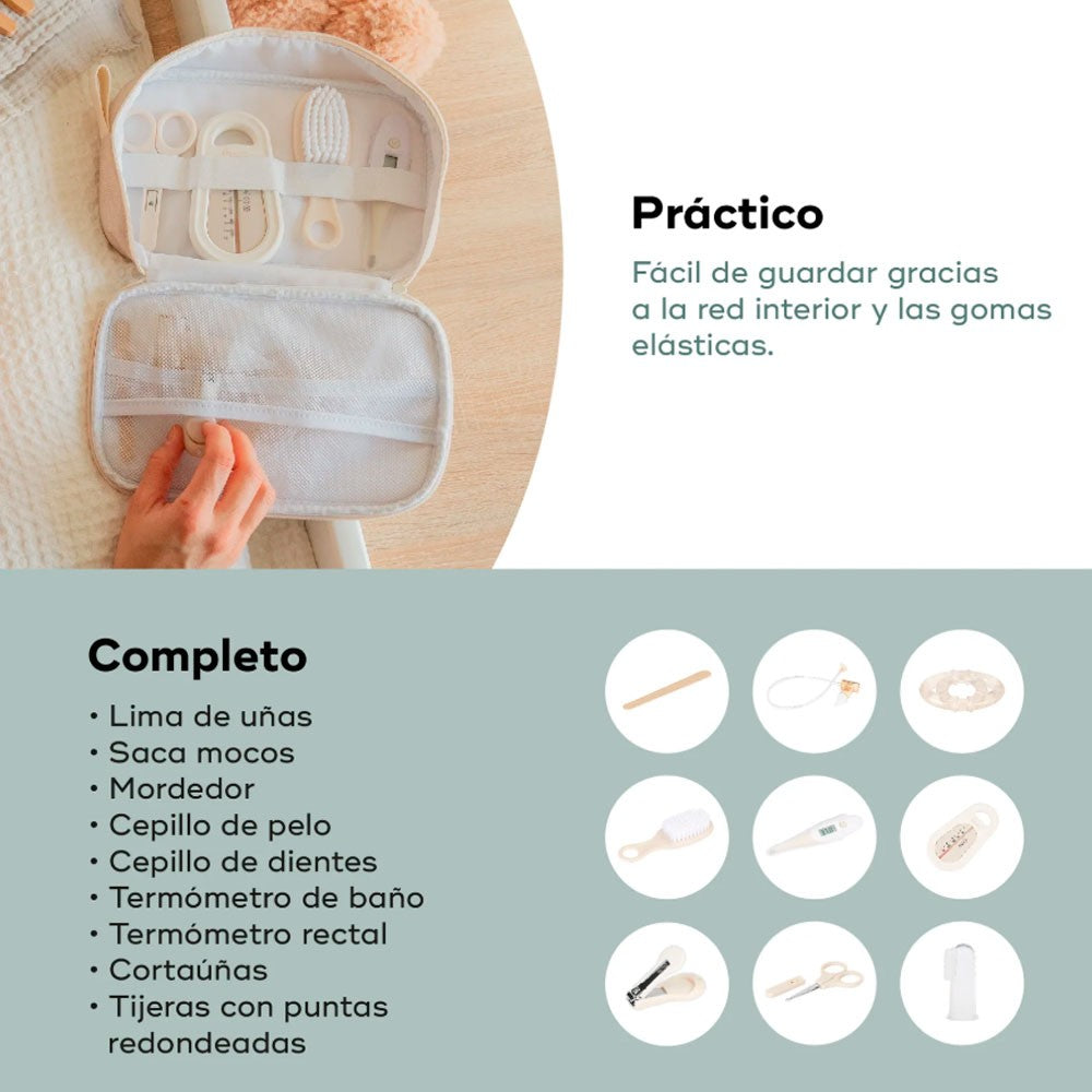 Neceser de higiene Babymoov para cuidado del bebe