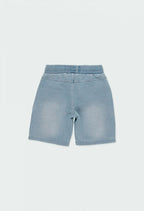 Bermudas Boboli felpa denim elástica