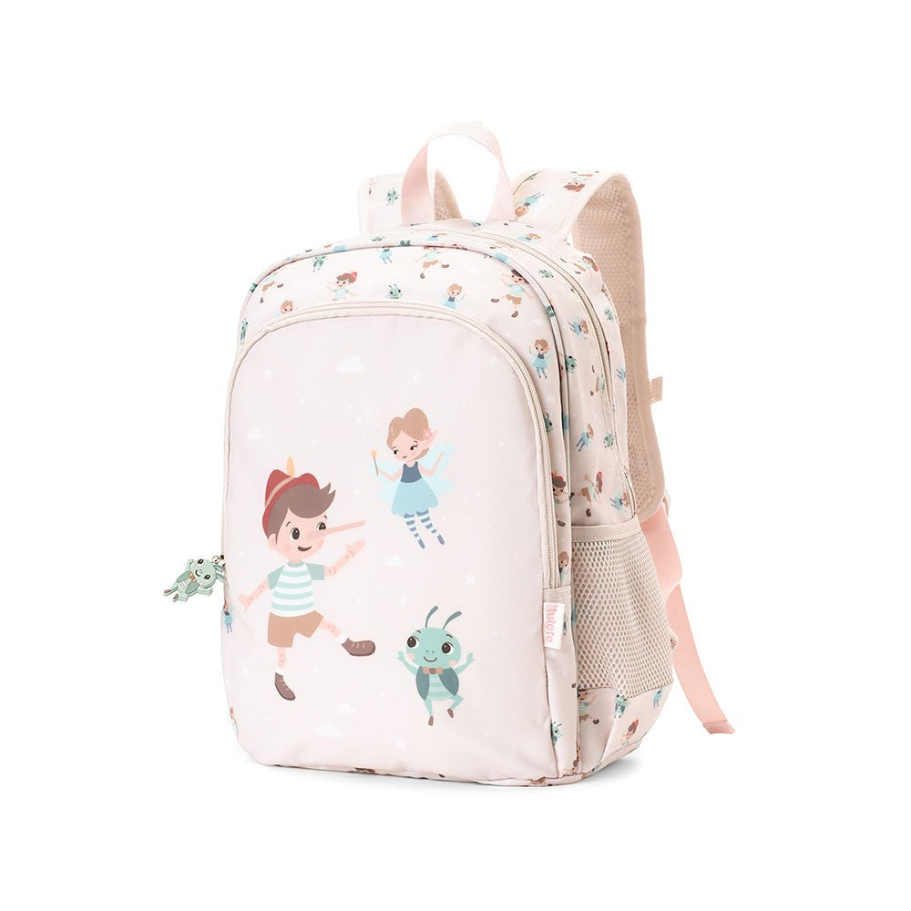 Mochila Mediana Tutete The Wooden Boy + Llavero
