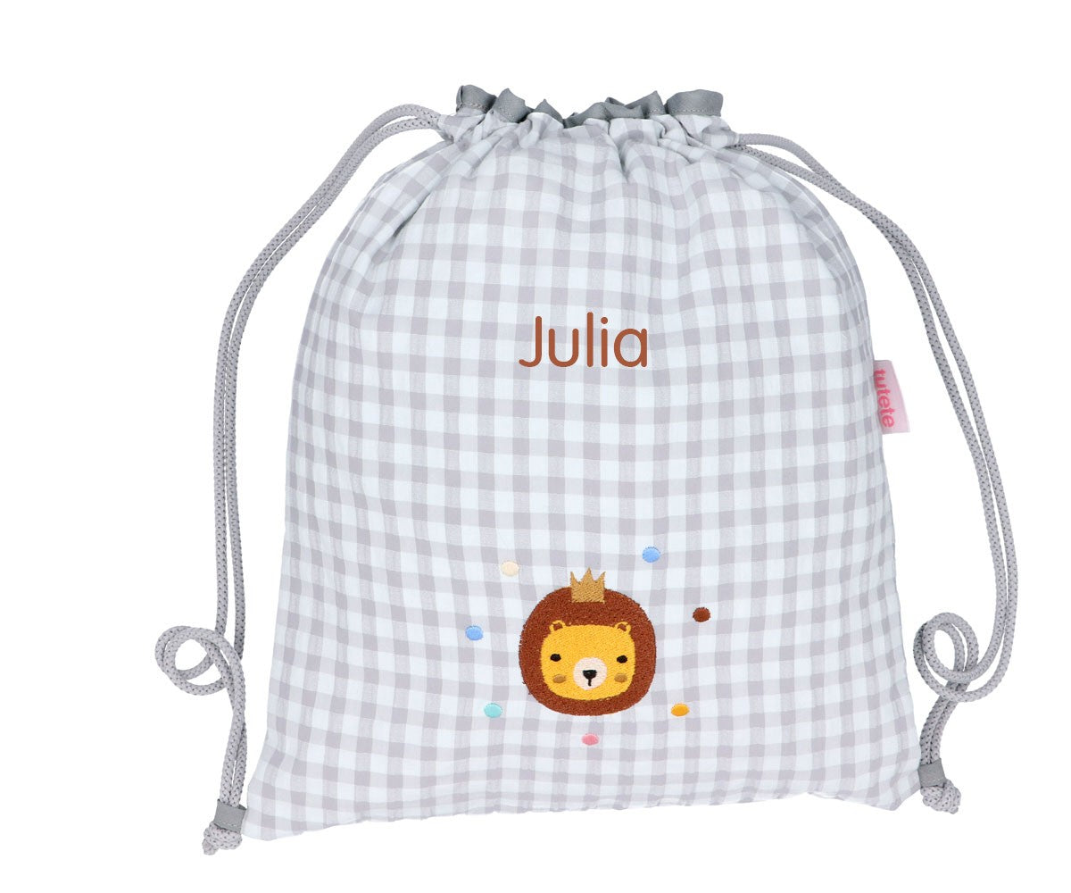 Mochila Tutete Saco Animal Friends Personalizable