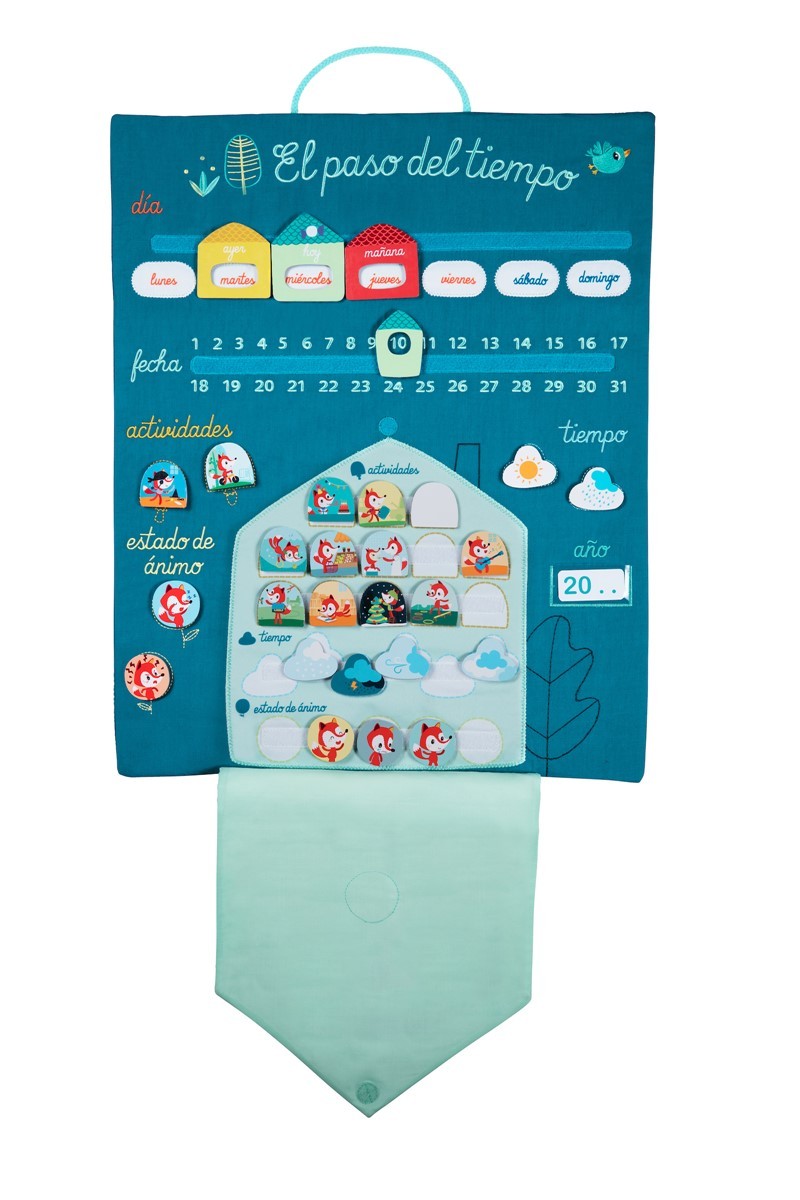 Calendario EL PASO DEL TIEMPO de Lilliputiens Español