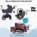 Cochecito trio Shom ELEGANCE de Roberto Verino con set bolso de regalo