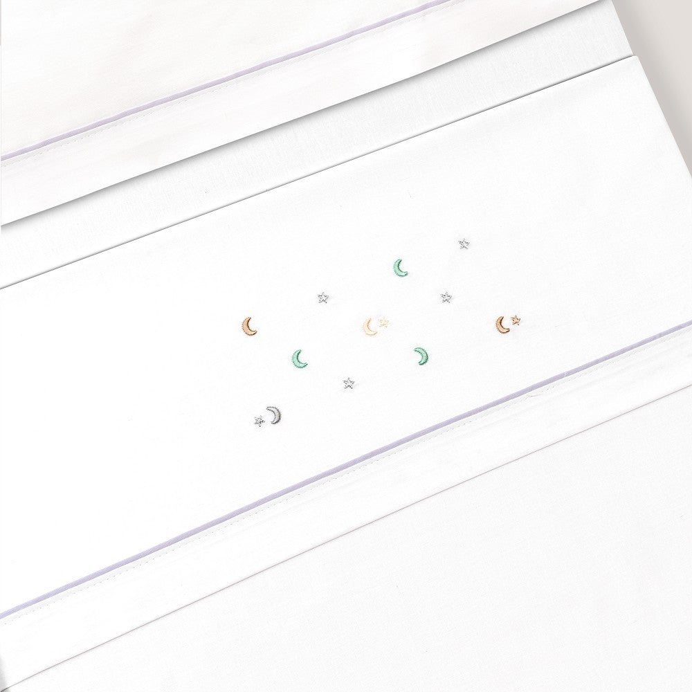 Triptico Cuna Estrella multicolor Luna+ Broche Interbaby