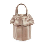 Bolso Bucket Walking Mum Praliné Rayas