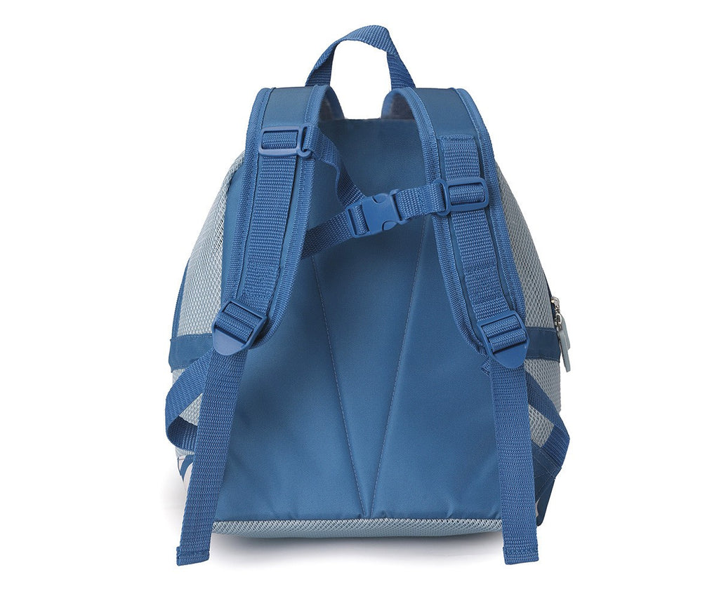 Mochila Infantil Antiarena Monnëka Stripes Blues & Beyond