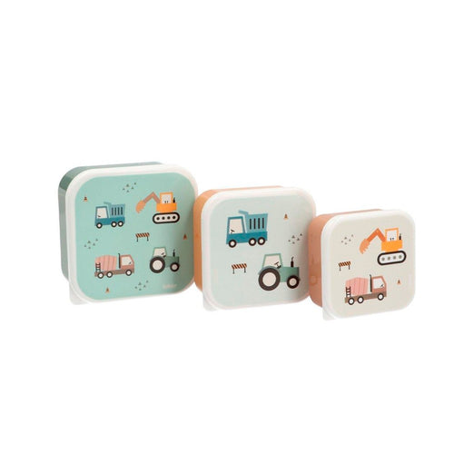 3 Cajas Almuerzo Tutete Trucks