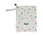 Bolsa Impermeable Grande Tutete Dinos World Personalizable