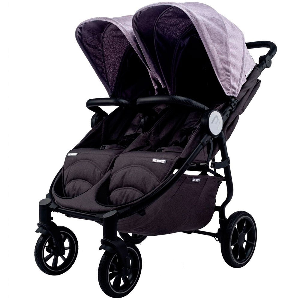 Silla Gemelar Baby Monsters Easy Twin 4 con 2 bici