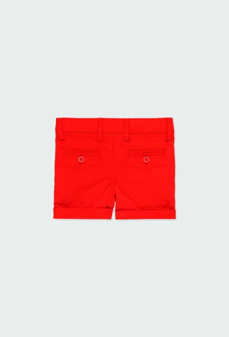 Bermudas Boboli satén elástico