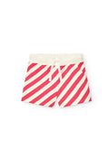 Short Boboli punto relieve listado