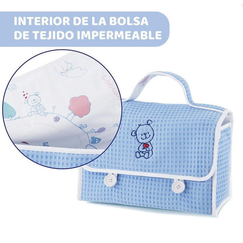 Bolsa Neceser de higiene Chicco Baby Piqué