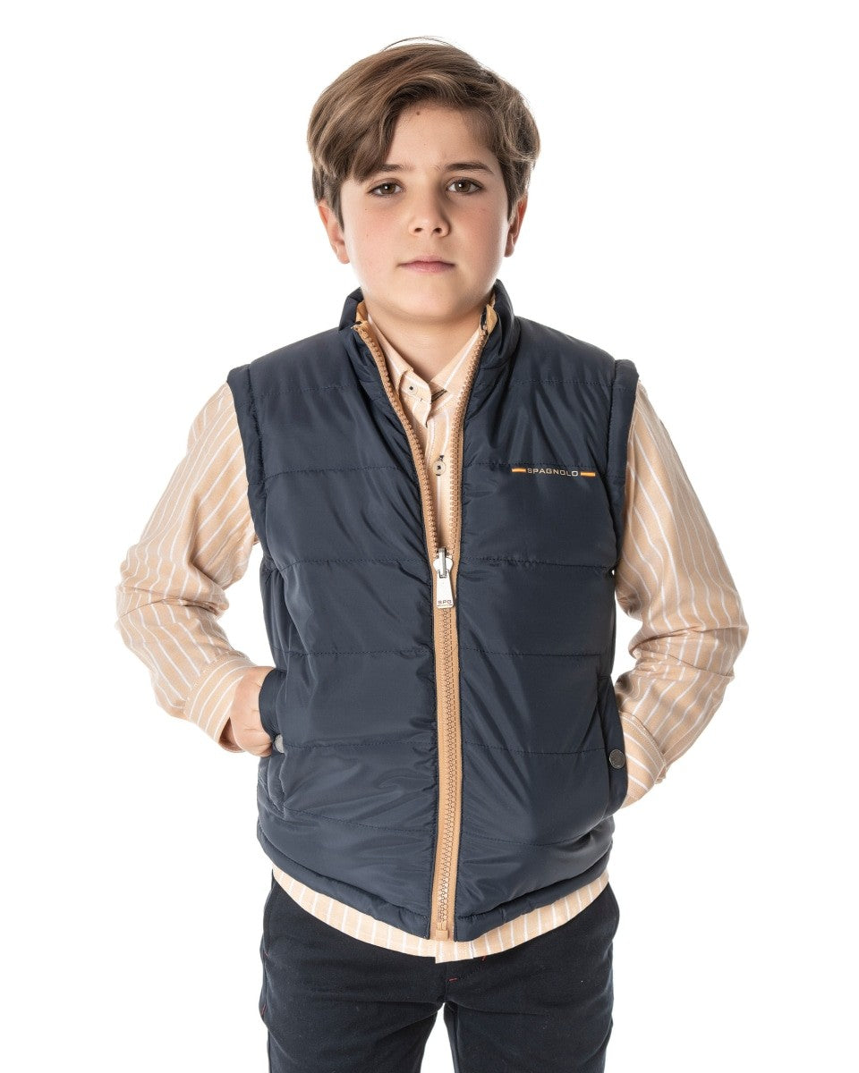 Chaleco acolchado Spagnolo Reversible 2359