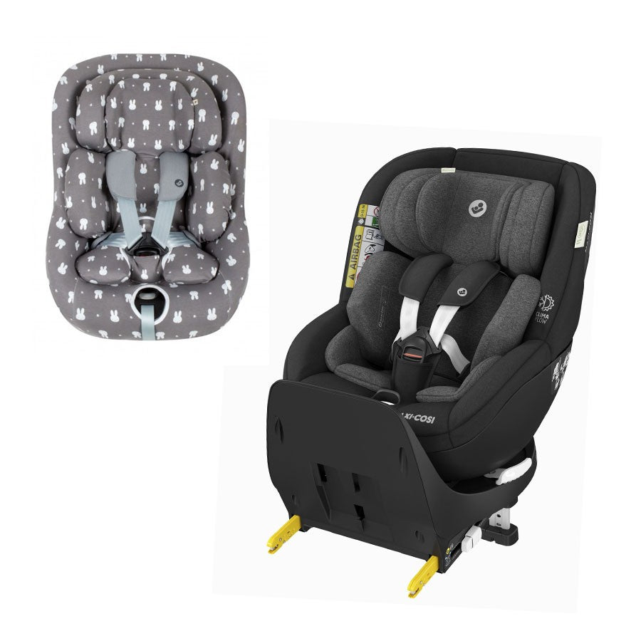 Silla auto Maxi-cosi Mica Pro Eco I-size con funda protectora  y reductor