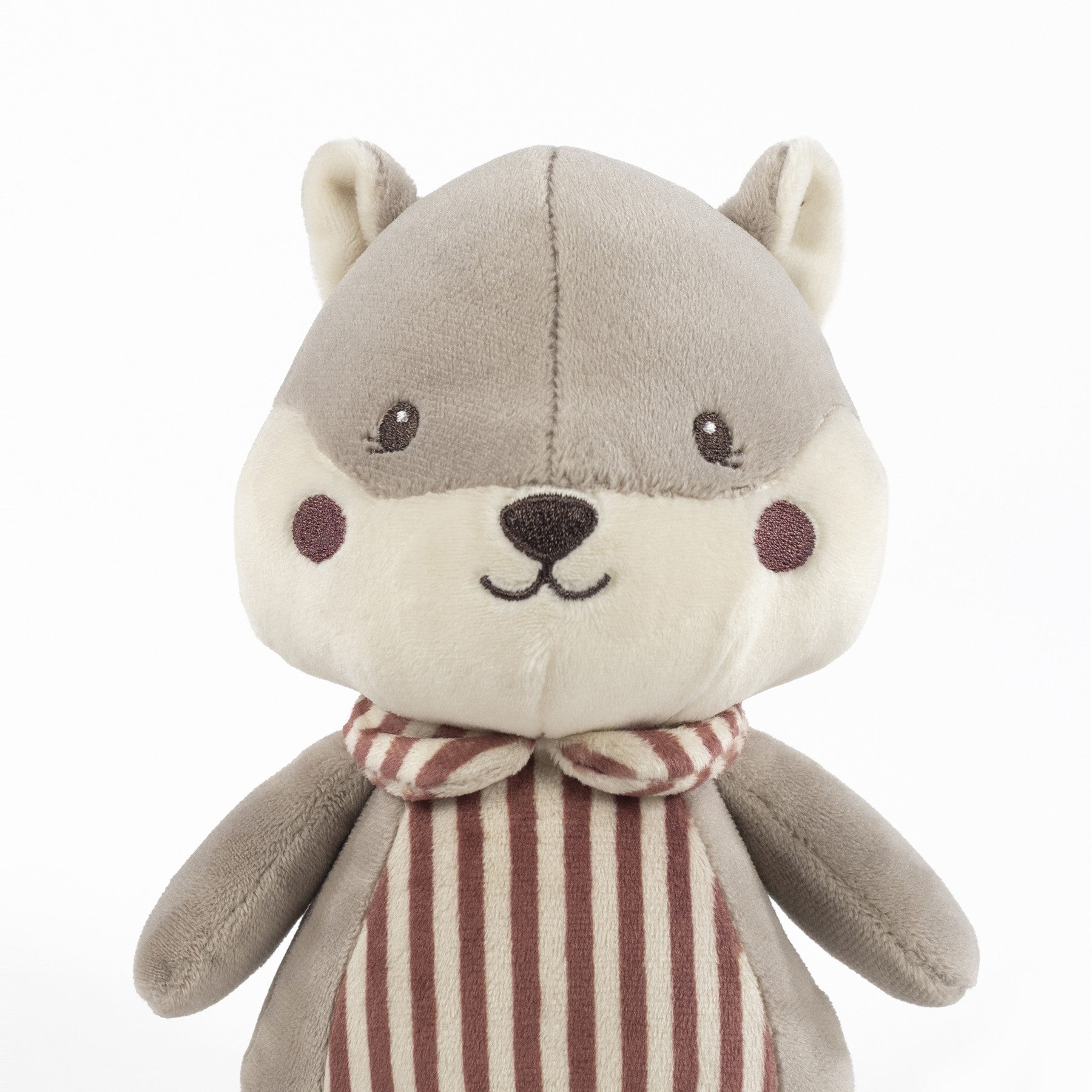 Peluche Ardilla Pasito a Pasito Cherry Rayas