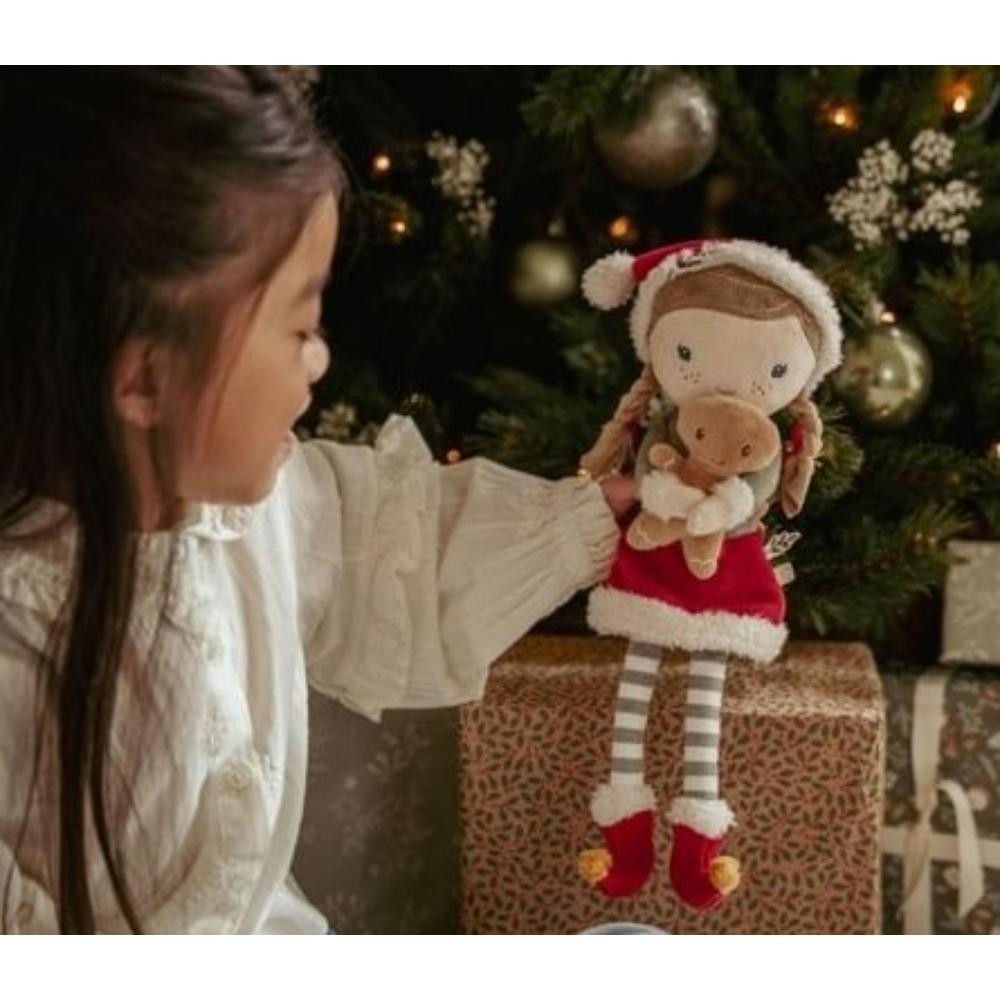 Muñeca Little Dutch Navidad Rosa