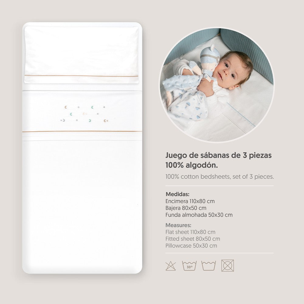 Triptico Coche Estrellas Luna Interbaby