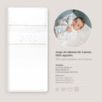 Triptico Coche Estrellas Luna Interbaby