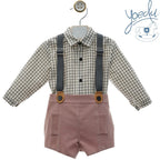 Conjunto bebé con tirantes Yoedu Estela
