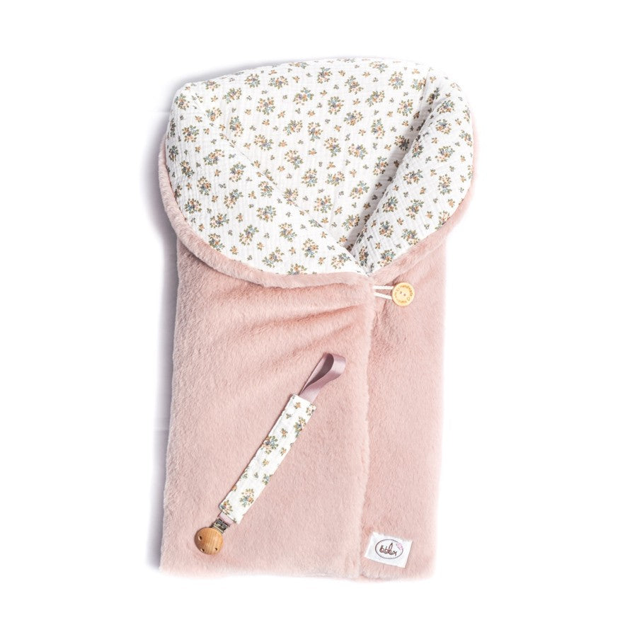 Saco Bebelux Reversible Pelo + Chupetero