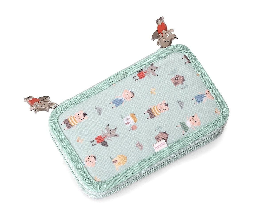 Estuche Plumier Doble Tutete The Three Little Pigs