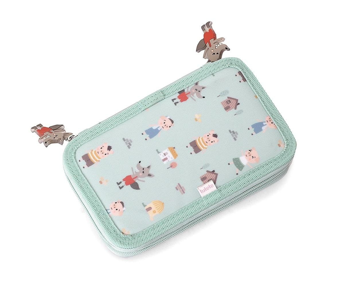 Estuche Plumier Doble Tutete The Three Little Pigs