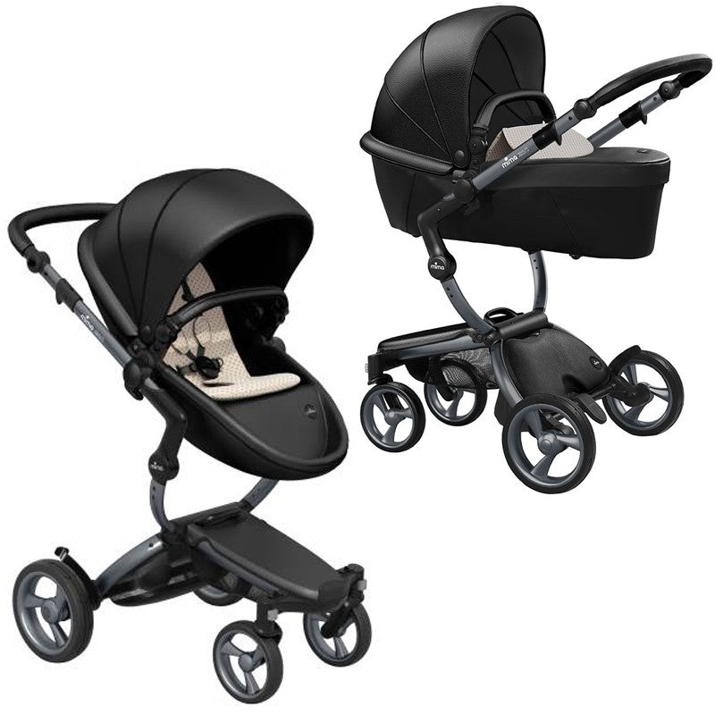 Cochecito Dúo Mima Xari Black Personalizable
