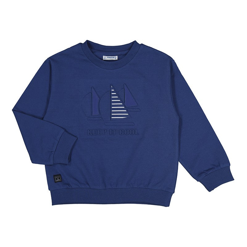 Pullover Mayoral embossed print