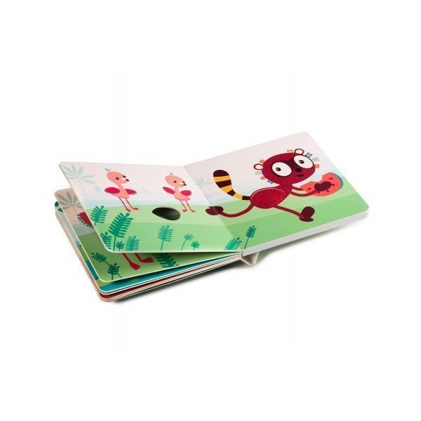 Libro de sensorial Lilliputiens En la jungla