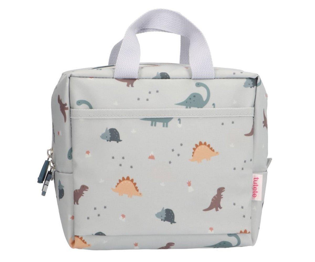 Bolsa Merienda Térmica Tutete Dinos World Personalizable