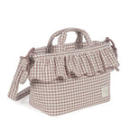 Bolsa Canastilla Walking Mum Praliné Vichy
