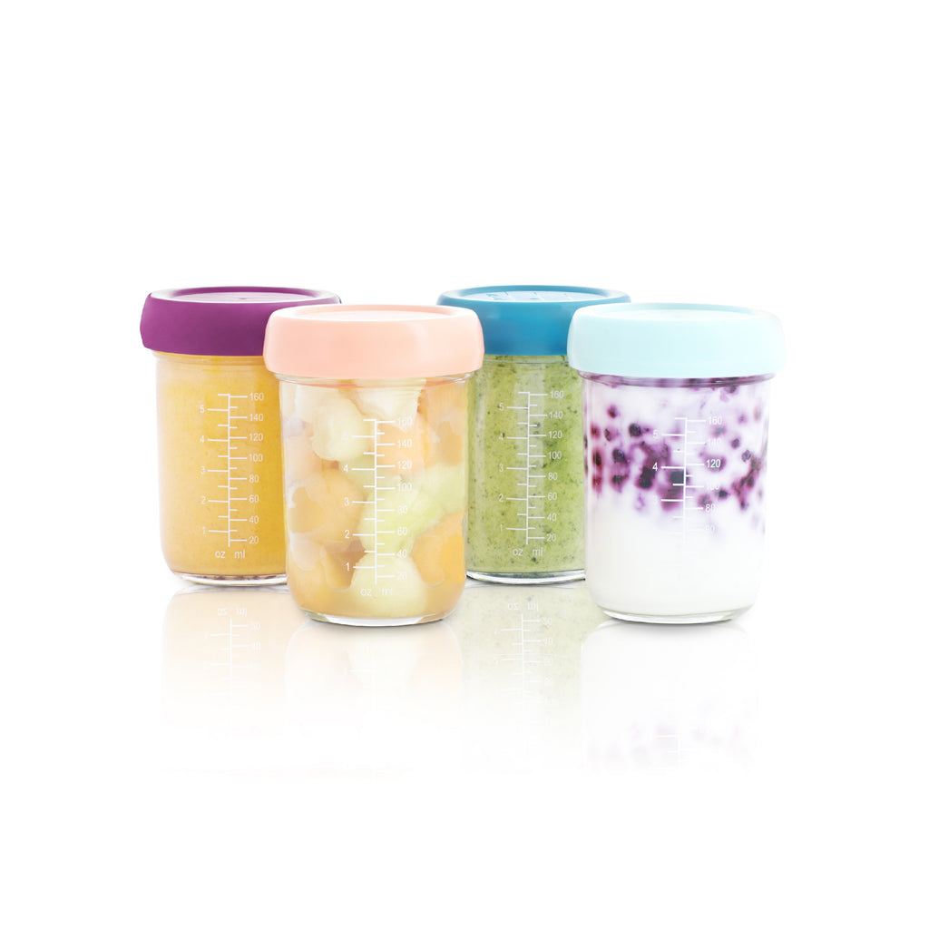Tarrito de cristal Baby Bols Babymoov 4x220 ml