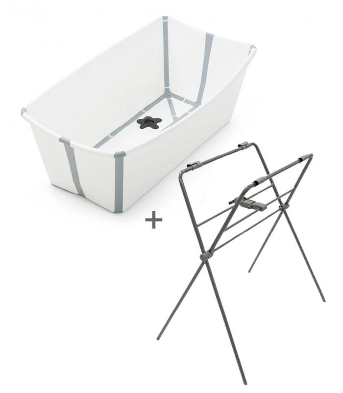 Bañera Stokke Flexi Bath termosensible con patas