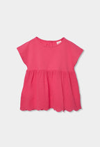 Camiseta Boboli punto combinada