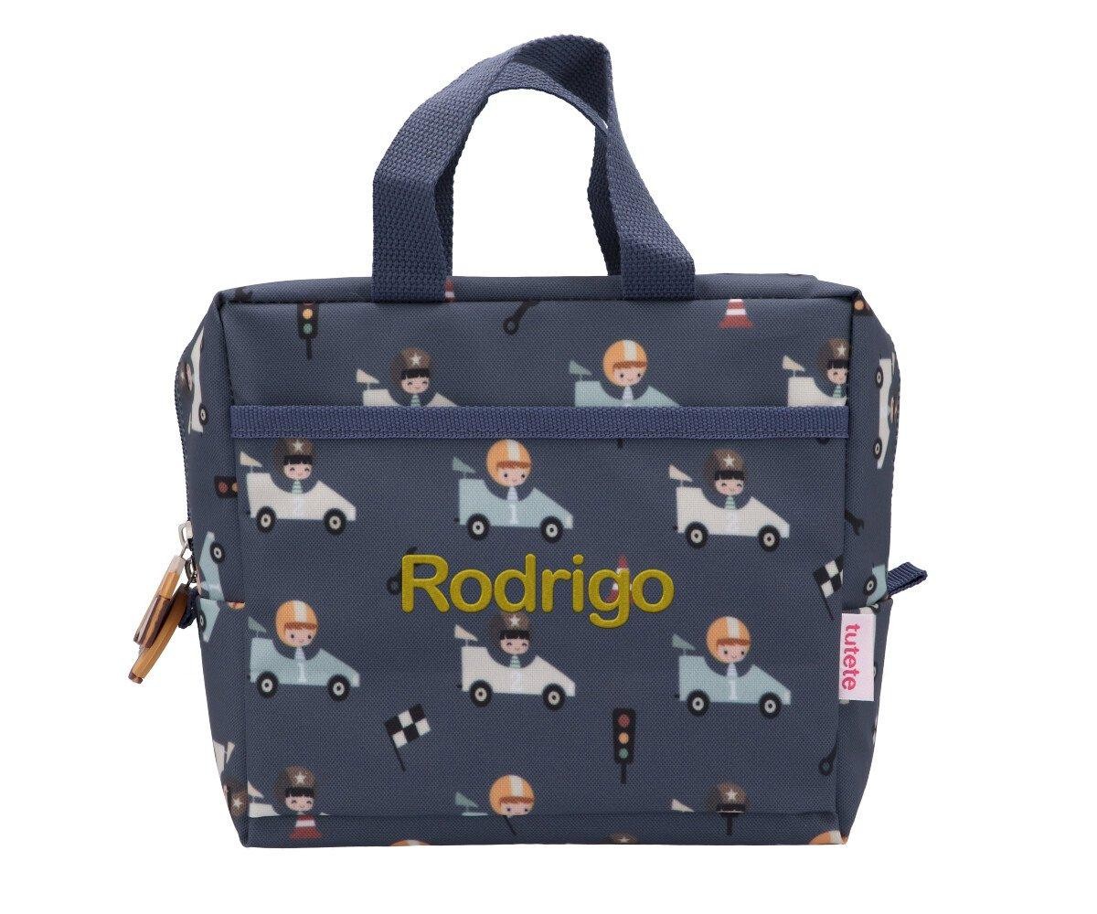 Bolsa Merienda Térmica Tutete Speed Racers Personalizable