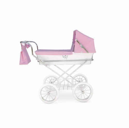 Cochecito de muñecas Bebelux Minidonosti Rosa PERSONALIZABLE