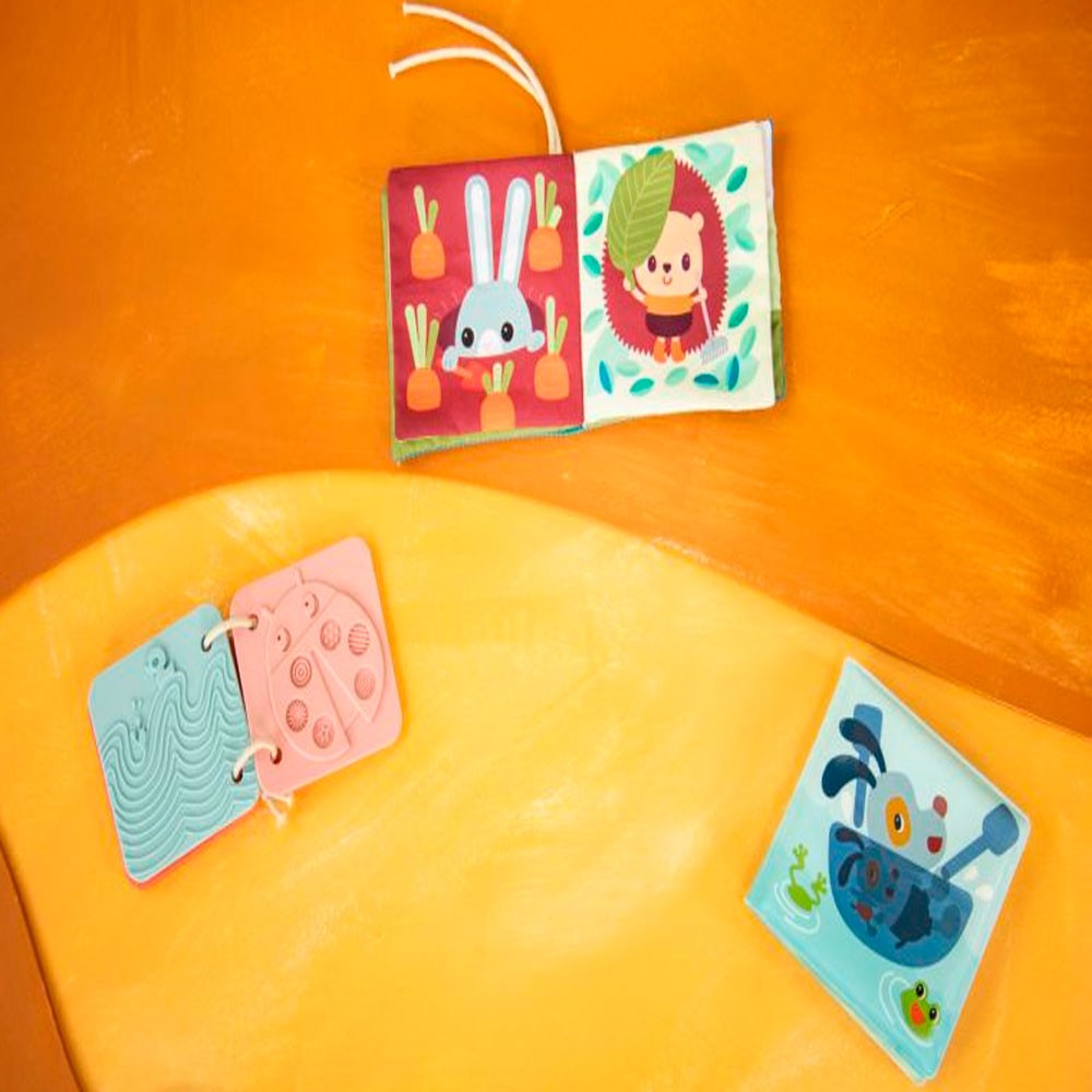Jack set Lilliputiens de 3 libros sensoriales