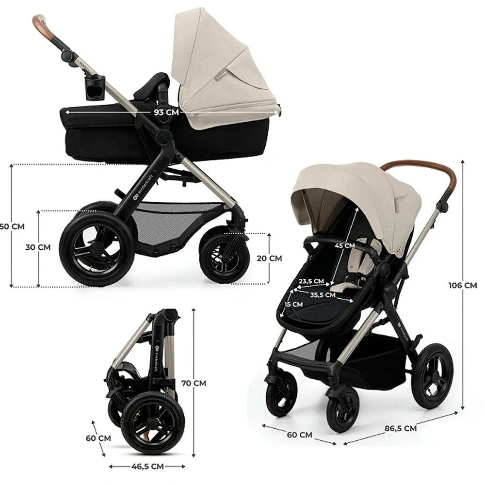 Cochecito Trío Kinderkraft MOOV 2 AIR
