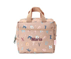Bolsa Merienda térmica Tutete Funny Letters Personalizable