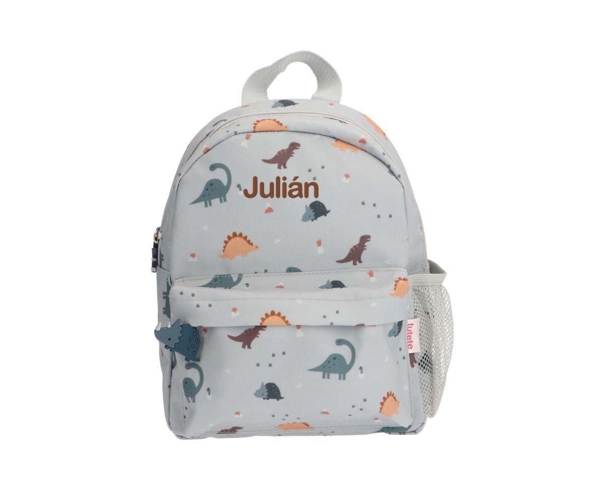 Mochila Tutete Infantil Dinos World Personalizable