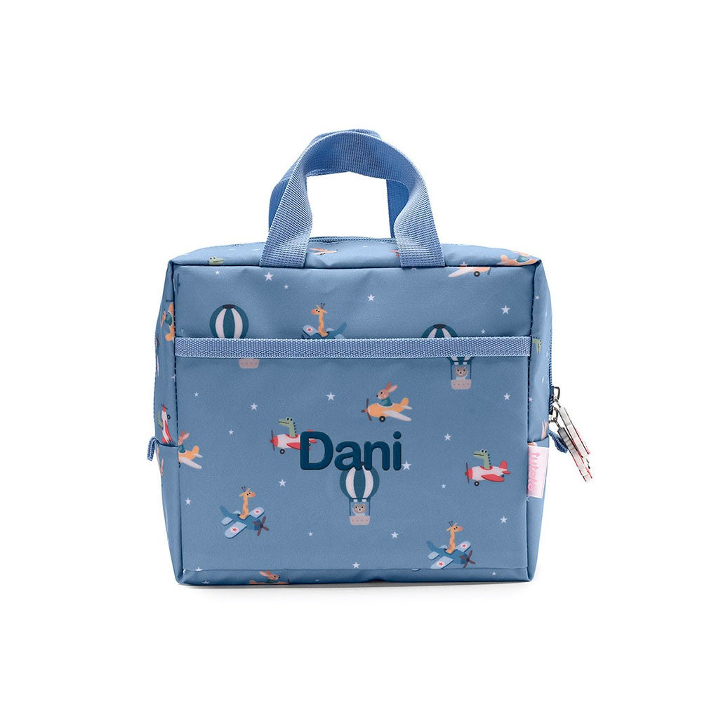 Bolsa merienda térmica Tutete Planes Personalizable