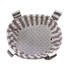 Bolsa Bucket Pasito a Pasito Cherry Rayas