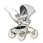 Cochecito TRIO Bebecar Stylo Class Privé P191 Fumé Gold-Blanco